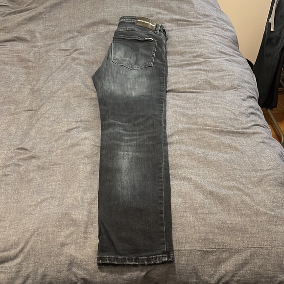 Calvin Klein 32Wx30L Dark Blue Wash Men’s Jeans Straight Fit - Picture 4 of 4